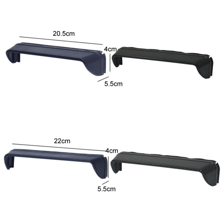 Visiera parasole universale per display di navigazione per auto, S, M, Carbon Pattern S, Carbon Pattern M
