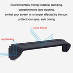 Visiera parasole universale per display di navigazione per auto, S, M, Carbon Pattern S, Carbon Pattern M