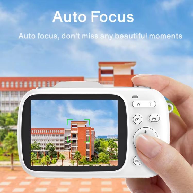 Fotocamera digitale 4K HD con zoom 18X e schermo 2,8 pollici