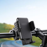 Supporto per cellulare con assorbimento degli urti per bicicletta e motocicletta, supporto per navigazione a gravità