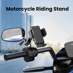 Supporto per cellulare con assorbimento degli urti per bicicletta e motocicletta, supporto per navigazione a gravità
