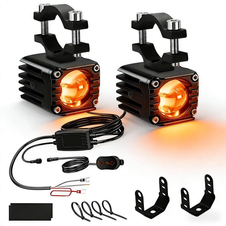 Faro LED impermeabile 40W per moto e veicoli