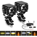 Faro LED impermeabile 40W per moto e veicoli