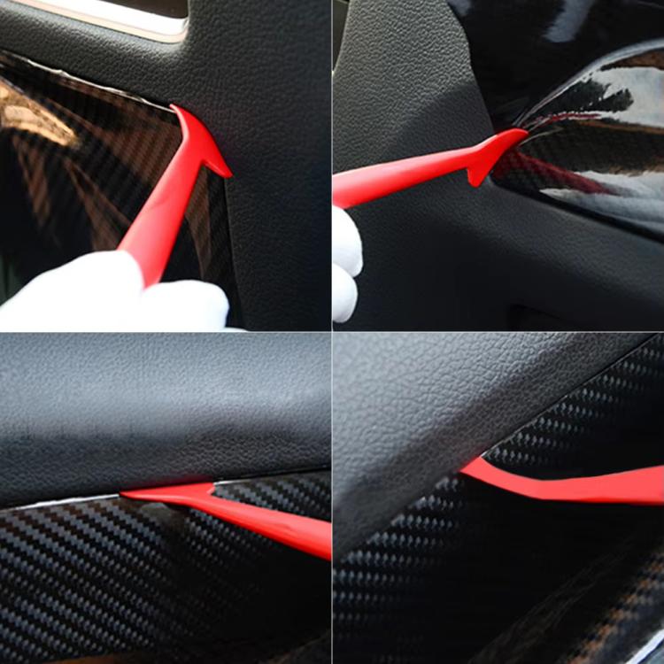 Strumento raschietto per pellicole per auto per rifinire e ripiegare i bordi e arricciare i bordi, 3pcs /Set