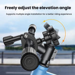 Supporto per cellulare a scatto per bicicletta e moto con anello magnetico