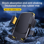 Supporto per telefono per bicicletta e moto con cinturino in silicone nascosto, Handbar, Rearview Mirror