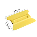Raschietto per pellicole per auto, strumento raschietto con ali in plastica, With Magnet