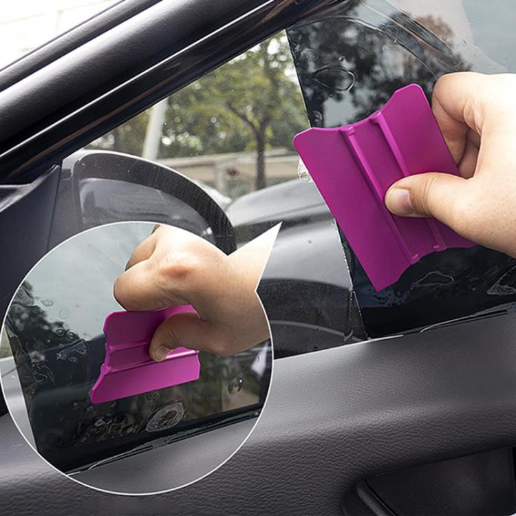 Raschietto per pellicole per auto, strumento raschietto con ali in plastica, With Magnet