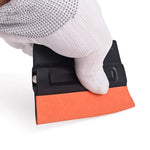 Raschietto per pellicole per auto Raschietto in finta pelle di daino con attrazione magnetica, Hard ABS, Moderate PP