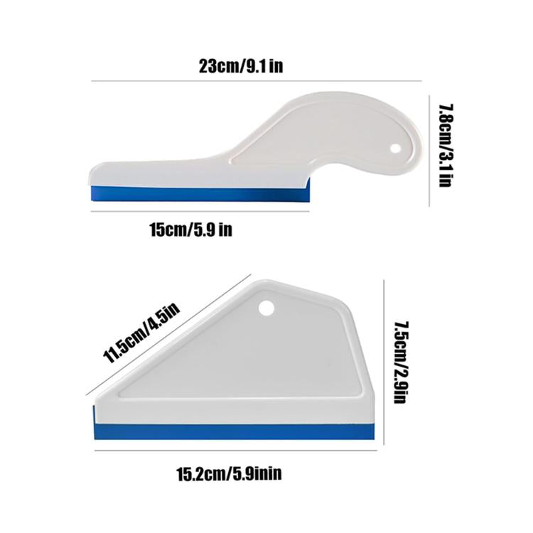Raschietto per pellicola per auto, tergicristallo per la pulizia dei vetri, Arc Shape, Trapezoidal