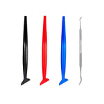 Rifinitore per bordi di pellicole per auto Strumento per pellicole per auto Raschietto per bordatura, 4pcs /Set, 5pcs /Set