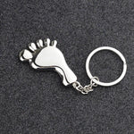 Portachiavi in metallo Small Feet regalo