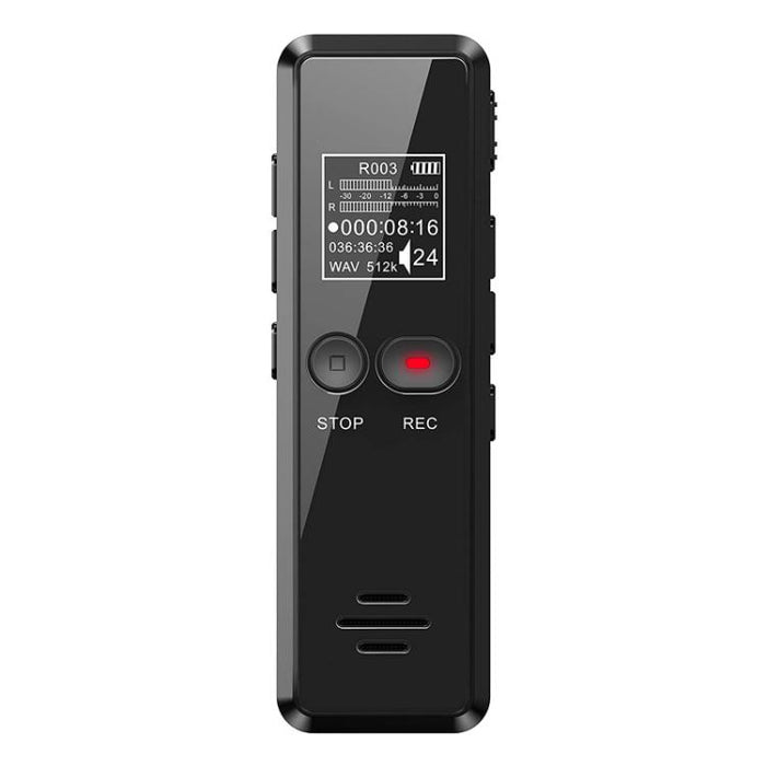 Schermo LCD da 0,9 pollici Intervista Mini HD Registratore USB Lettore MP3 di ricarica, 8GB, 16GB, 32GB, 64GB