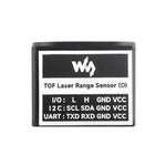 Sensore distanza laser TOF Waveshare UART I2C 25m
