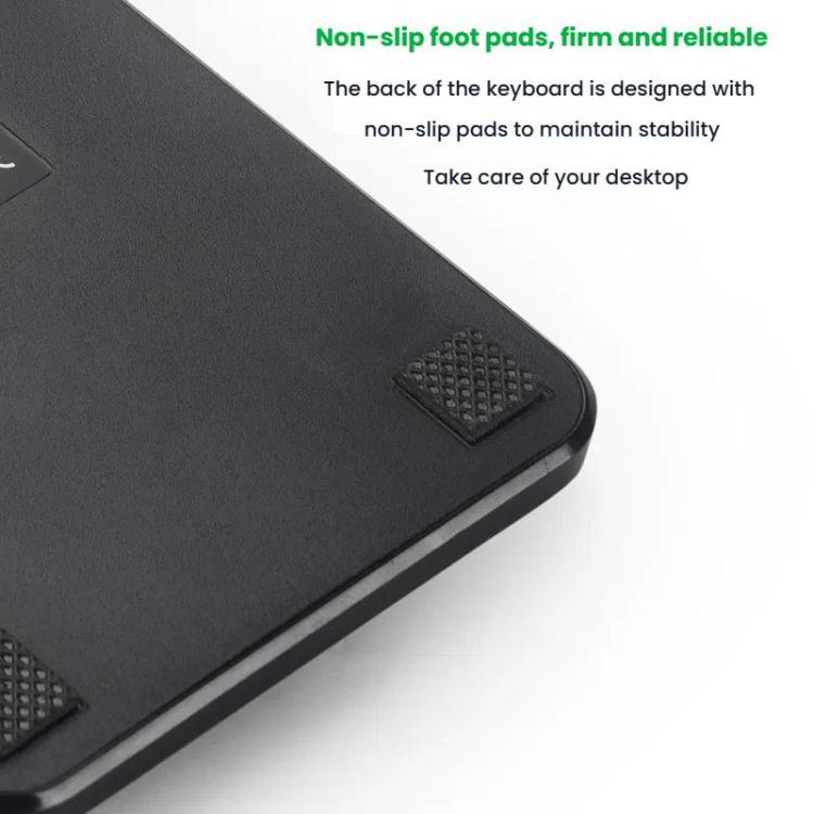Tastiera digitale con display a doppia modalità 2.4G, tastiera wireless ricaricabile per ufficio del cassiere
