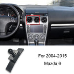Per la base del supporto di navigazione per telefono cellulare speciale montato sull'auto Mazda, 04-15 Mazda 6, 09-15 RuiYi, 13-14 CX-5, 14-15 Atenza, 14-19 Axela, 15 CX-5, 16-18 CX-4, 17-19 Atenza, 17-22 CX-5/CX-8, 20-21 Atenza, 20-22 CX-30, 20-22 Axe...