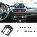 Per la base del supporto di navigazione per telefono cellulare speciale montato sull'auto Mazda, 04-15 Mazda 6, 09-15 RuiYi, 13-14 CX-5, 14-15 Atenza, 14-19 Axela, 15 CX-5, 16-18 CX-4, 17-19 Atenza, 17-22 CX-5/CX-8, 20-21 Atenza, 20-22 CX-30, 20-22 Axe...