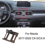 Per la base del supporto di navigazione per telefono cellulare speciale montato sull'auto Mazda, 04-15 Mazda 6, 09-15 RuiYi, 13-14 CX-5, 14-15 Atenza, 14-19 Axela, 15 CX-5, 16-18 CX-4, 17-19 Atenza, 17-22 CX-5/CX-8, 20-21 Atenza, 20-22 CX-30, 20-22 Axe...