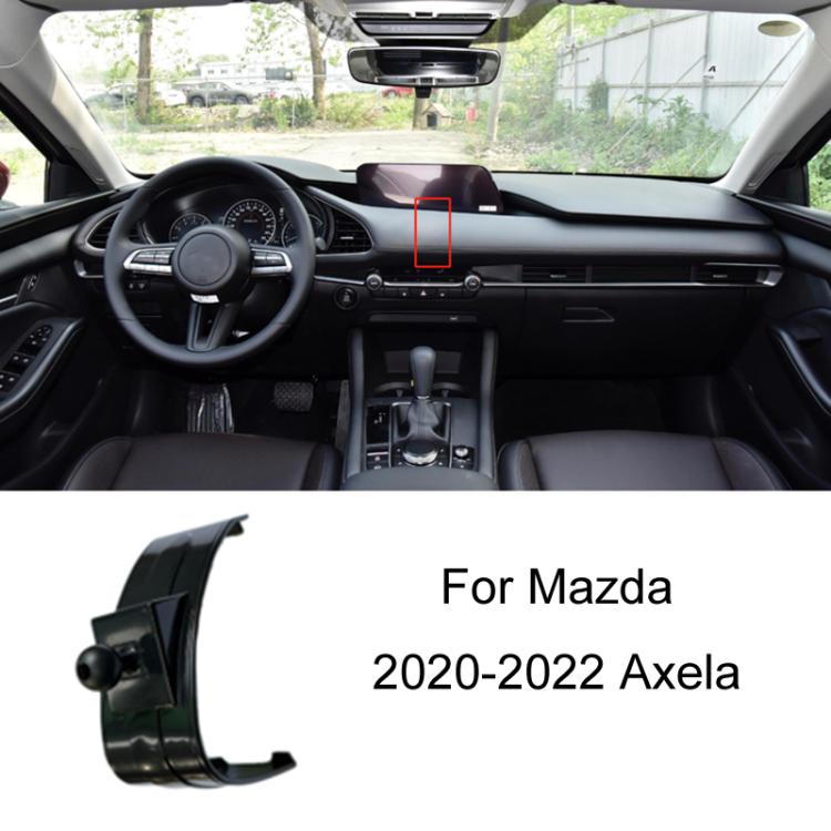 Per la base del supporto di navigazione per telefono cellulare speciale montato sull'auto Mazda, 04-15 Mazda 6, 09-15 RuiYi, 13-14 CX-5, 14-15 Atenza, 14-19 Axela, 15 CX-5, 16-18 CX-4, 17-19 Atenza, 17-22 CX-5/CX-8, 20-21 Atenza, 20-22 CX-30, 20-22 Axe...