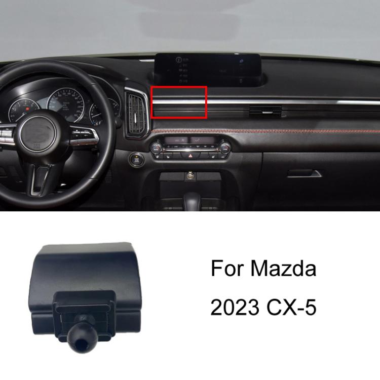 Per la base del supporto di navigazione per telefono cellulare speciale montato sull'auto Mazda, 04-15 Mazda 6, 09-15 RuiYi, 13-14 CX-5, 14-15 Atenza, 14-19 Axela, 15 CX-5, 16-18 CX-4, 17-19 Atenza, 17-22 CX-5/CX-8, 20-21 Atenza, 20-22 CX-30, 20-22 Axe...