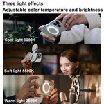 Luce di riempimento magnetica PGYTECH per smartphone MagSafe