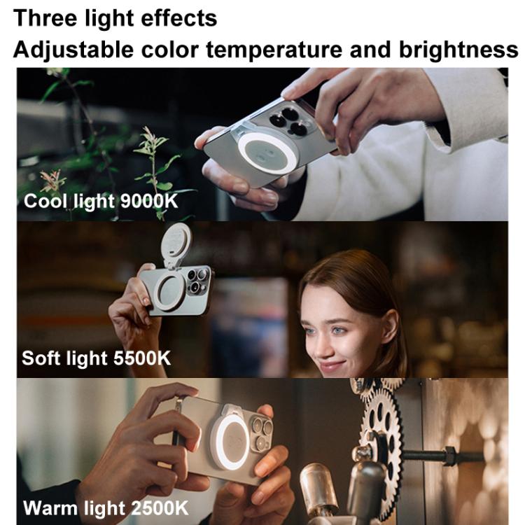 Luce di riempimento magnetica PGYTECH per smartphone MagSafe