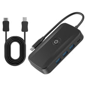 Docking station USB-C con caricabatterie rapido PD100W per casting wireless 5 in 1, 5-In-1