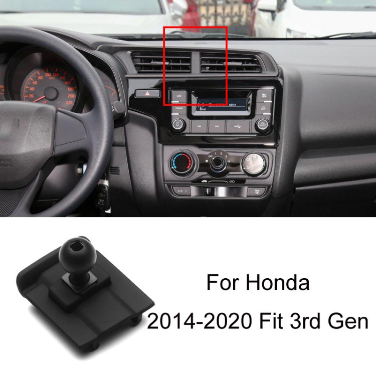 Per supporto base per navigatore per cellulare montato su auto Honda, 04-07 Odyssey, 04-07 7th Generation Accord, 06-09 Civic, 07-11 CRV, 08-13 8th Generation Accord/11-12 Crosstour Center Console Knob, 08-13 8th Generation Accord/11-12 Crosstour      ...