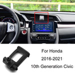 Per supporto base per navigatore per cellulare montato su auto Honda, 16-21 10th Generation Civic, 17-21 CRV Double Flash/BREEZE, 17-21 AVANCIER, 17-21 CRV Right/BREEZE, 17-21 CRV 3th Generation/BREEZE, 18-21 URV, 18-22 Accord 10th Generation/Inspire  ...