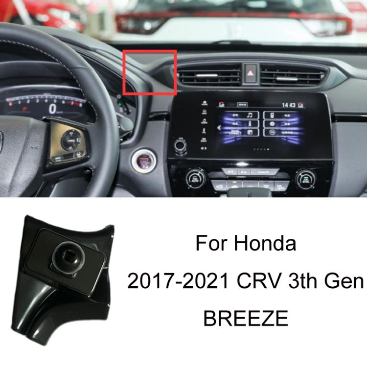 Per supporto base per navigatore per cellulare montato su auto Honda, 16-21 10th Generation Civic, 17-21 CRV Double Flash/BREEZE, 17-21 AVANCIER, 17-21 CRV Right/BREEZE, 17-21 CRV 3th Generation/BREEZE, 18-21 URV, 18-22 Accord 10th Generation/Inspire  ...