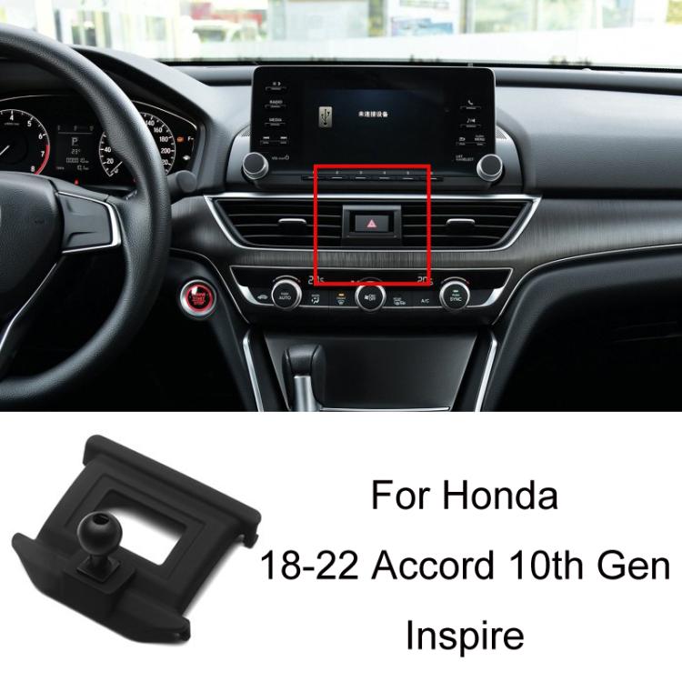 Per supporto base per navigatore per cellulare montato su auto Honda, 16-21 10th Generation Civic, 17-21 CRV Double Flash/BREEZE, 17-21 AVANCIER, 17-21 CRV Right/BREEZE, 17-21 CRV 3th Generation/BREEZE, 18-21 URV, 18-22 Accord 10th Generation/Inspire  ...