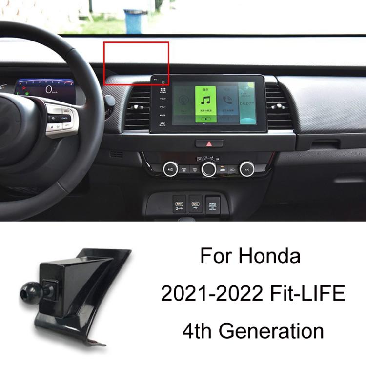 Per supporto base per navigatore per cellulare montato su auto Honda, 16-21 10th Generation Civic, 17-21 CRV Double Flash/BREEZE, 17-21 AVANCIER, 17-21 CRV Right/BREEZE, 17-21 CRV 3th Generation/BREEZE, 18-21 URV, 18-22 Accord 10th Generation/Inspire  ...