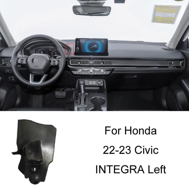 Per supporto base per navigatore per cellulare montato su auto Honda, 16-21 10th Generation Civic, 17-21 CRV Double Flash/BREEZE, 17-21 AVANCIER, 17-21 CRV Right/BREEZE, 17-21 CRV 3th Generation/BREEZE, 18-21 URV, 18-22 Accord 10th Generation/Inspire  ...