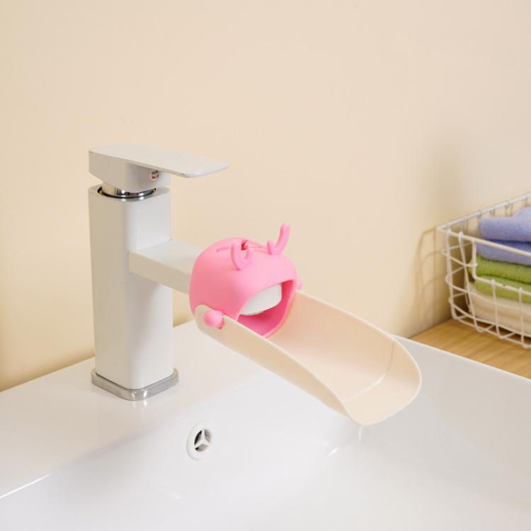 Cartone animato piccolo cervo bambini rubinetto prolunga rubinetto antispruzzo domestico strumento deviatore