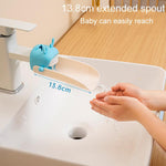 Cartone animato piccolo cervo bambini rubinetto prolunga rubinetto antispruzzo domestico strumento deviatore