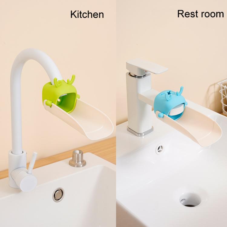 Cartone animato piccolo cervo bambini rubinetto prolunga rubinetto antispruzzo domestico strumento deviatore
