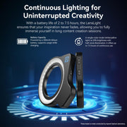 APEXEL APL-FL26 Luce anello macro 52mm 9 velocità