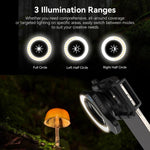 APEXEL APL-FL26 Luce anello macro 52mm 9 velocità