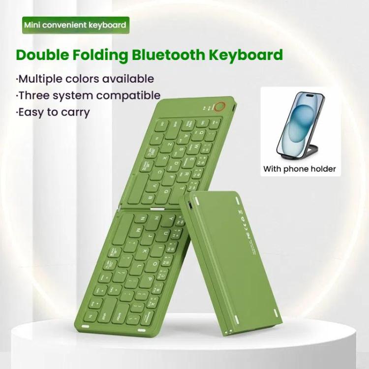 B023 Due pieghevoli portatili mini tastiera wireless Bluetooth telefono cellulare laptop notebook tastiera ufficio