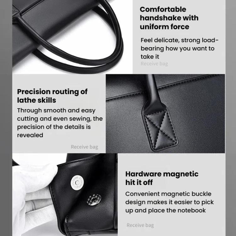 Borsa per laptop da 14 pollici Borsa per laptop leggera Borsa per laptop Business Semplice valigetta portatile