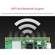 Scheda di sviluppo Waveshare per microcontrollore Raspberry Pi Pico / Pico 2 W