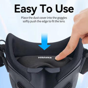 Copertura per occhiali da aviatore, protezione antipolvere per Head-Up Display compatibile con DJI N3 / Oculus Quest / Pico 3, Hibloks