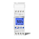 Modulo timer settimanale 7 giorni 2 vie 16A montaggio DIN