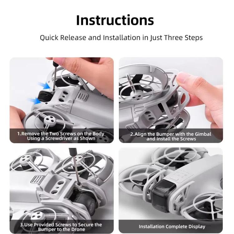 Paraurti protezione gimbal per DJI Neo in ABS