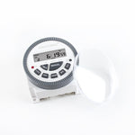 Timer digitale da 10 A per 7 giorni, interruttore di controllo dei secondi, SINOTIMER TM-619sH-4 12VDC