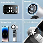 Ventilatore portatile ricaricabile USB 100 velocità