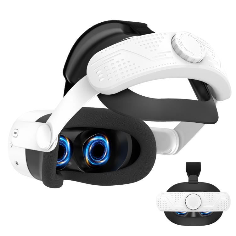 Per Meta Quest 3S VR Headset Elite Head Strap Fascia per la testa regolabile Comfort Decompression