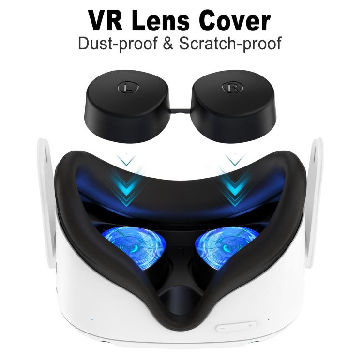 Per Meta Quest 3S / Quest 2 VR Lens TPU Cover protettiva