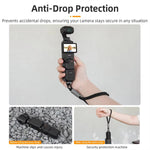 BRDRC Sports Camera Lanyard con vite da 1/4 di pollice, anti-perdita, cinturino da polso, accessori