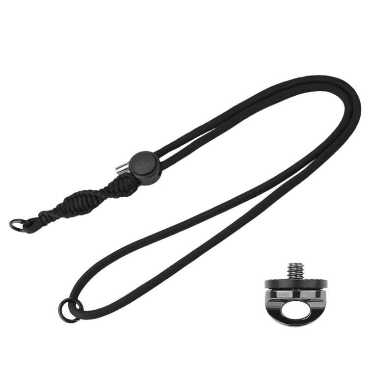 BRDRC Sport Camera Lanyard con vite da 1/4 di pollice, laccio anti-smarrimento per tracolla